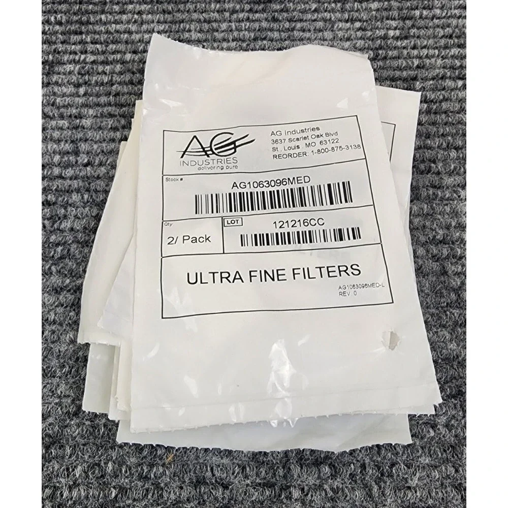AG1063096MED Ultra Fine Filters Lot of 9 2 packs